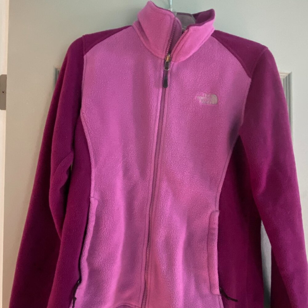 The Northface Purple and Pink Women's Full Zip Jacket